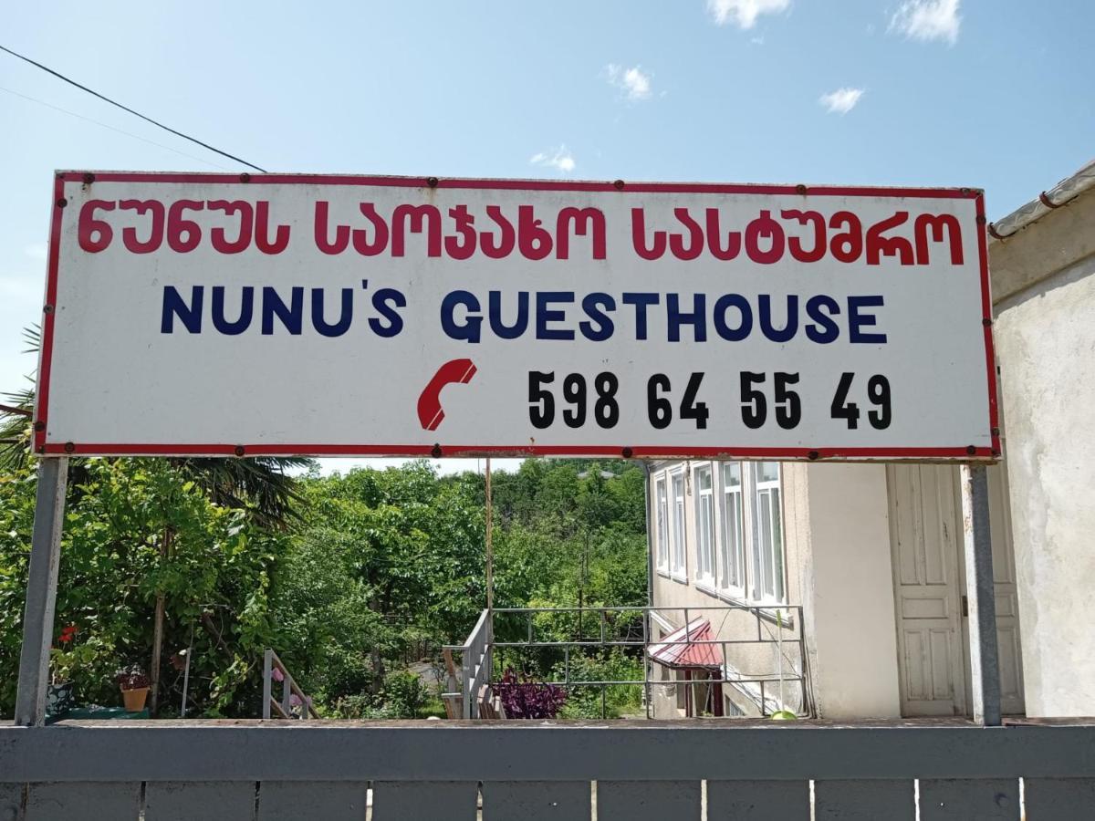 Nunu'S Guesthouse Tsqaltubo Exterior photo